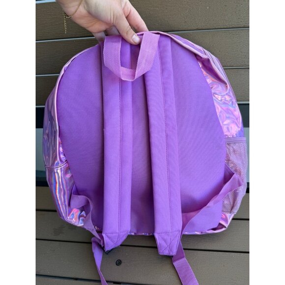 Metropack girl’s pink chrome Backpack new - Picture 8 of 8